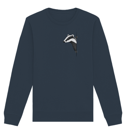 Lässiger Dachs Meister Grimbart - Organic Basic Unisex Sweatshirt