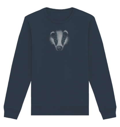 Kritzel-Kunst Dachs Illustration - Organic Basic Unisex Sweatshirt