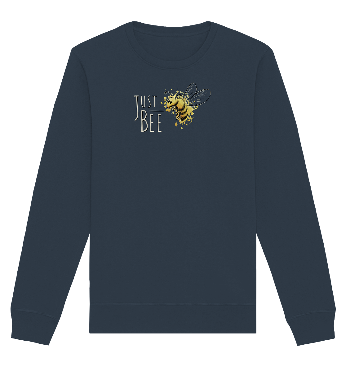 Just Bee, kleine Honig-Biene - Organic Basic Unisex Sweatshirt