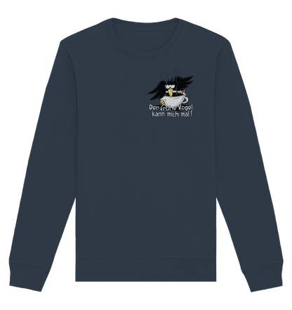 Der frühe Vogel kann mich mal | Kaffee Rabe - Organic Basic Unisex Sweatshirt