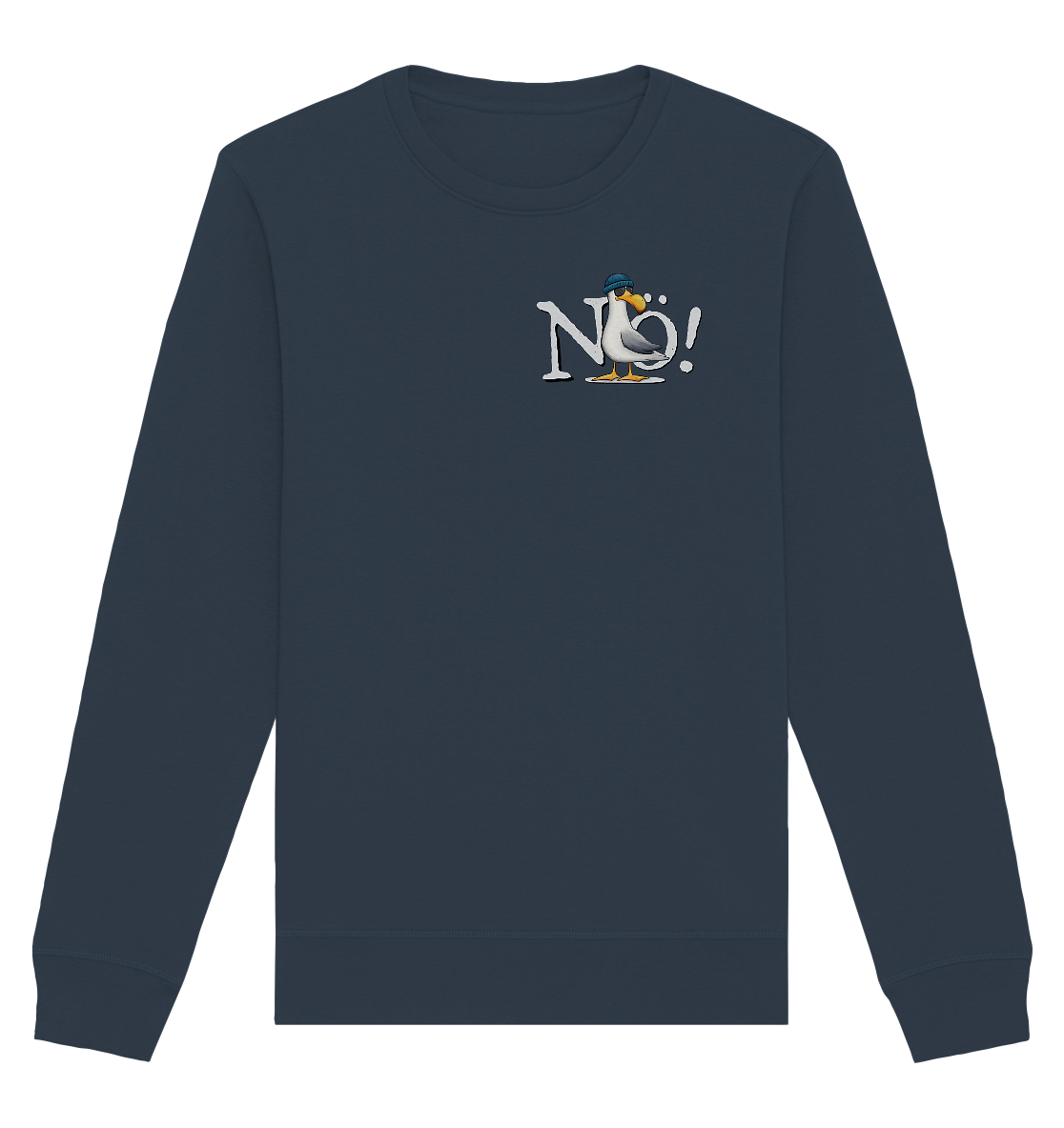 Nö Kein Bock Möwe - Organic Basic Unisex Sweatshirt