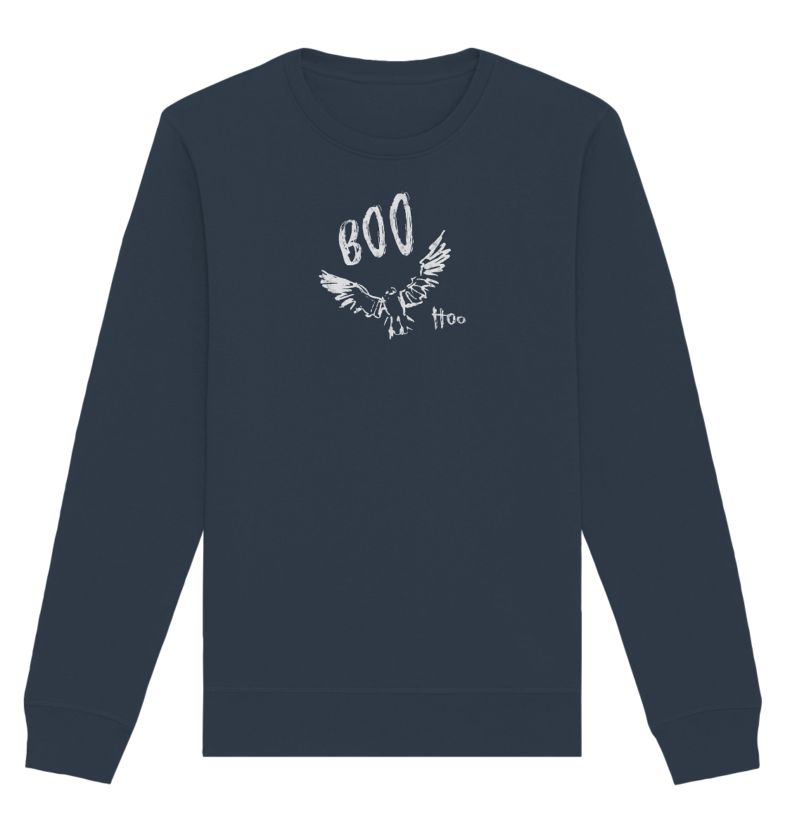 Boo Hoo! Fliegende Eule  - Organic Basic Unisex Sweatshirt