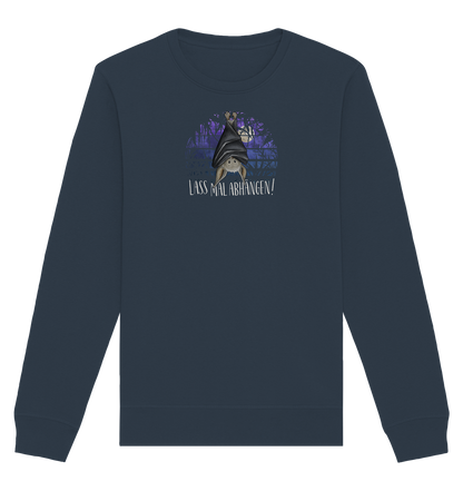 Lass mal abhängen Fledermaus - Organic Basic Unisex Sweatshirt