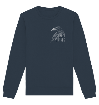 Rabenmutter schwarze Krähe Rabe - Organic Basic Unisex Sweatshirt