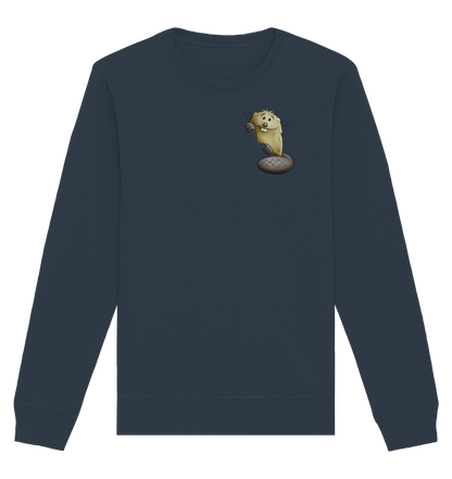 Lustiger frecher Biber - Organic Basic Unisex Sweatshirt
