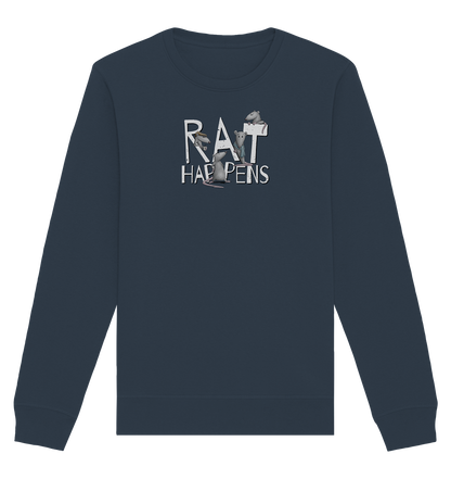 Rat Happens Ratten - Organic Basic Unisex Sweatshirt