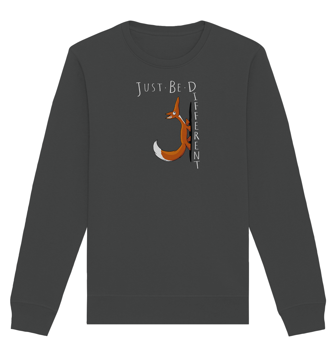 Just Be Different | Sei Anders, kleiner Fuchs - Organic Basic Unisex Sweatshirt
