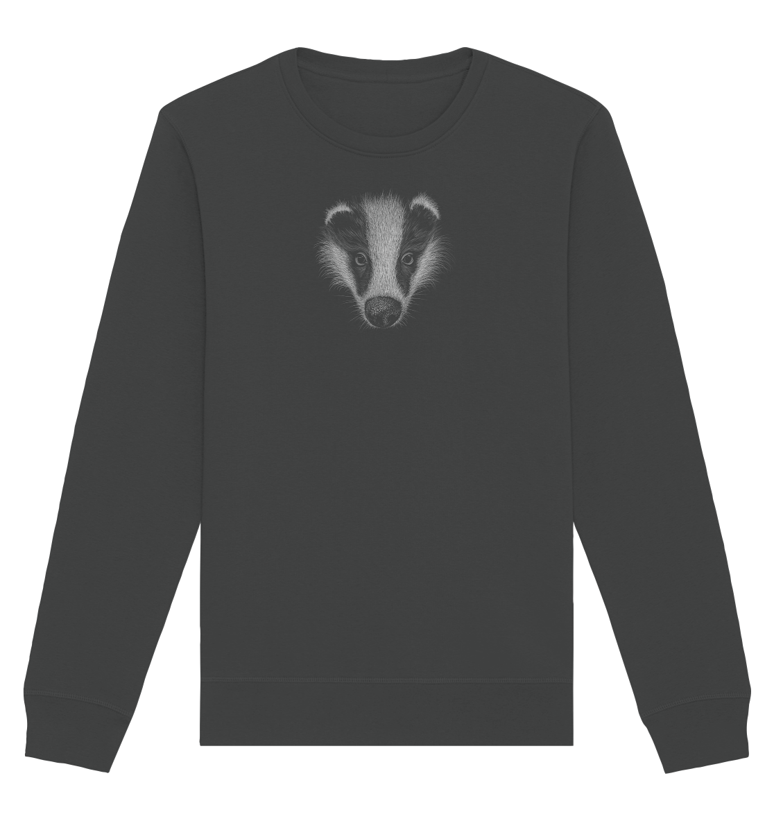 Kritzel-Kunst Dachs Illustration - Organic Basic Unisex Sweatshirt
