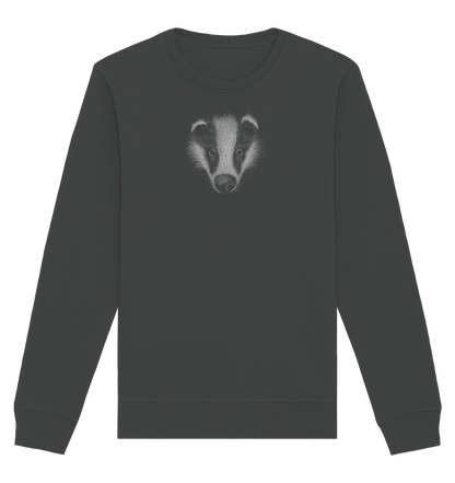 Kritzel-Kunst Dachs Illustration - Organic Basic Unisex Sweatshirt