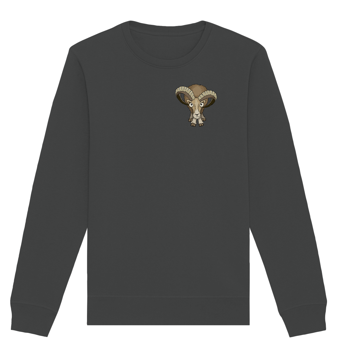 Bockiges Mufflon Widder Schafbock - Organic Basic Unisex Sweatshirt
