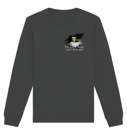Der frühe Vogel kann mich mal | Kaffee Rabe - Organic Basic Unisex Sweatshirt