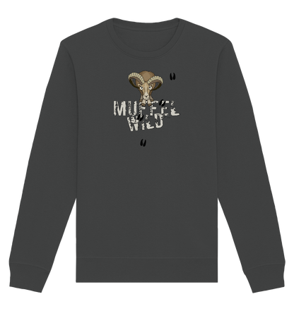 Muffel Wild Mufflon - Organic Basic Unisex Sweatshirt