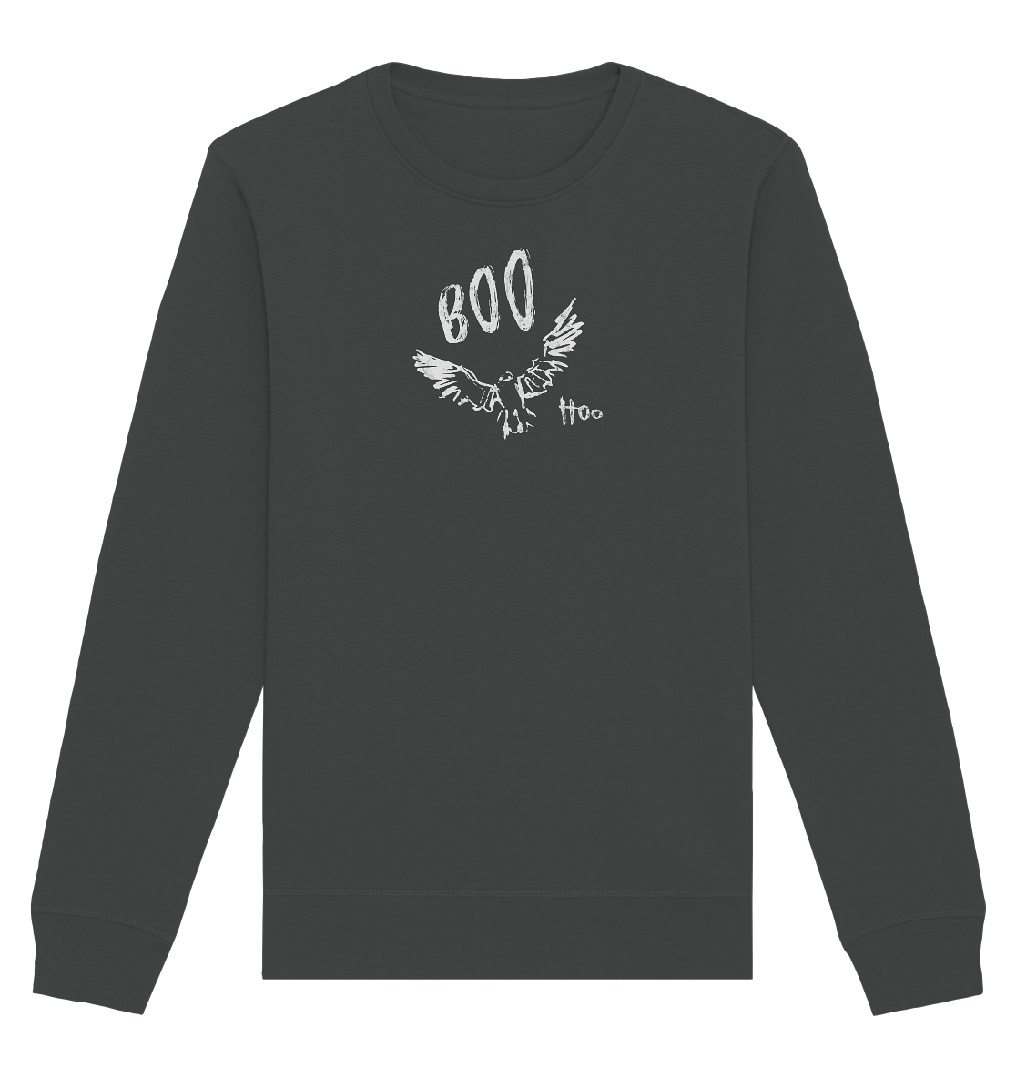 Boo Hoo! Fliegende Eule  - Organic Basic Unisex Sweatshirt