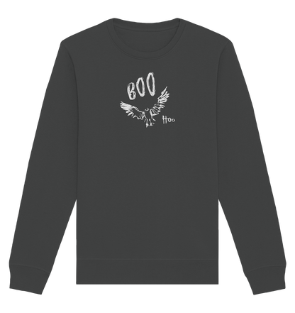 Boo Hoo! Fliegende Eule  - Organic Basic Unisex Sweatshirt