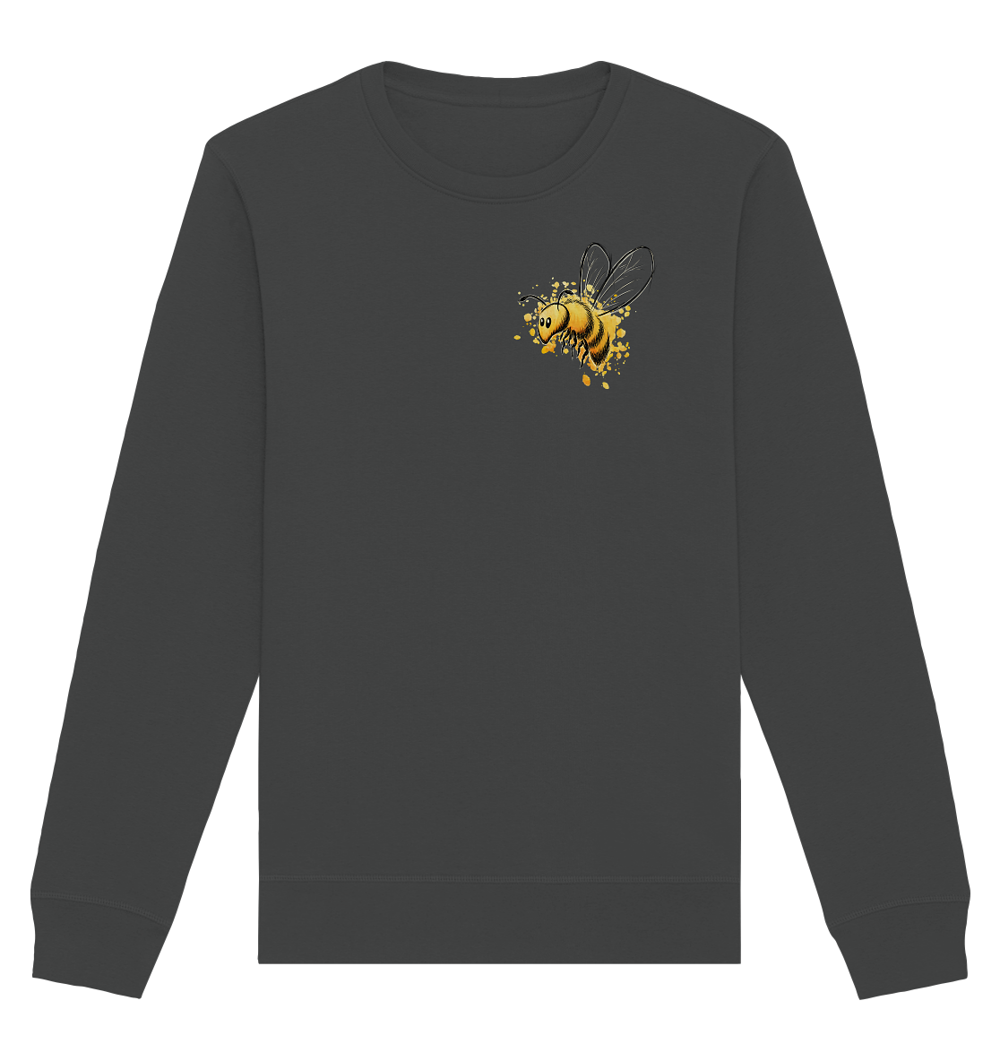 Lässige kleine Honig-Biene - Organic Basic Unisex Sweatshirt