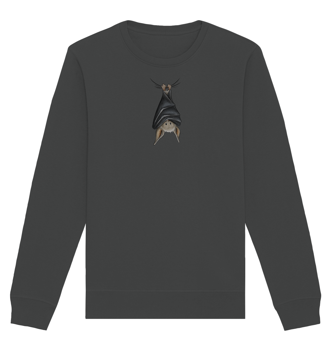 Lustig chillende Fledermaus - Organic Basic Unisex Sweatshirt