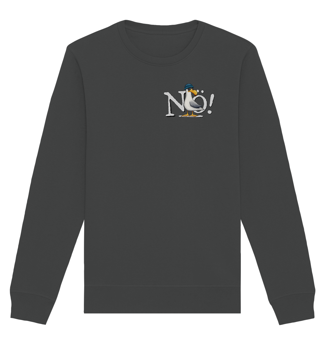 Nö Kein Bock Möwe - Organic Basic Unisex Sweatshirt
