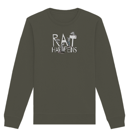 Rat Happens Ratten - Organic Basic Unisex Sweatshirt