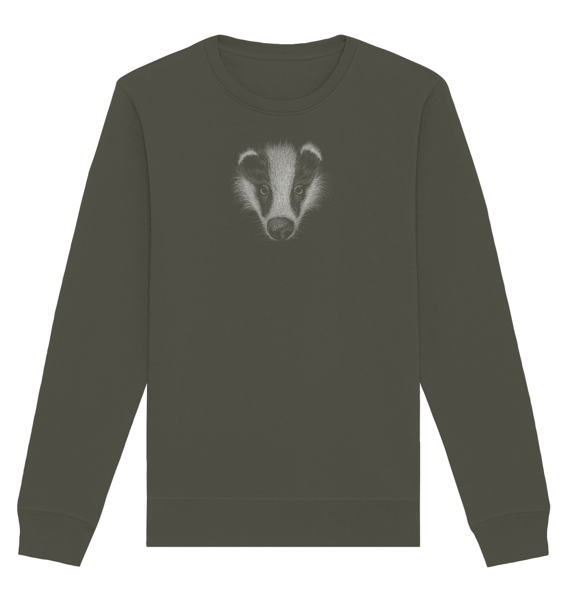 Kritzel-Kunst Dachs Illustration - Organic Basic Unisex Sweatshirt