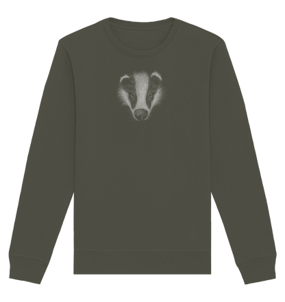 Kritzel-Kunst Dachs Illustration - Organic Basic Unisex Sweatshirt
