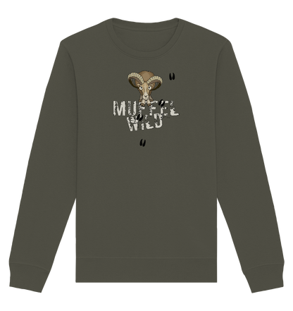 Muffel Wild Mufflon - Organic Basic Unisex Sweatshirt