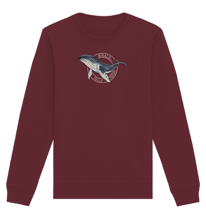 Whale, Hello There | Buckelwal - Organic Basic Unisex Sweatshirt