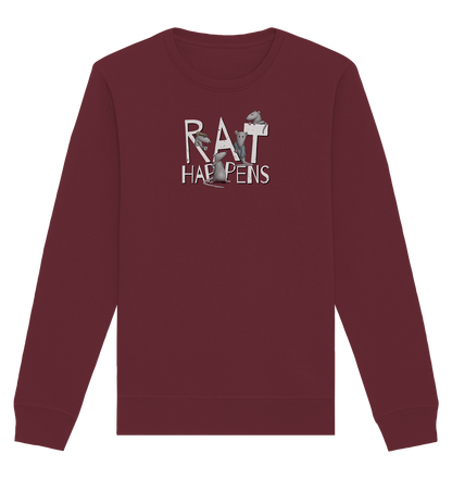 Rat Happens Ratten - Organic Basic Unisex Sweatshirt