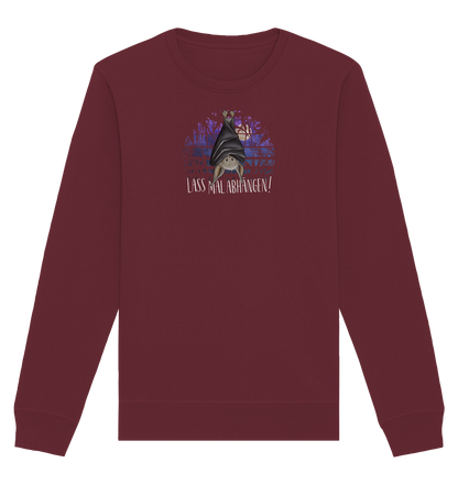 Lass mal abhängen Fledermaus - Organic Basic Unisex Sweatshirt