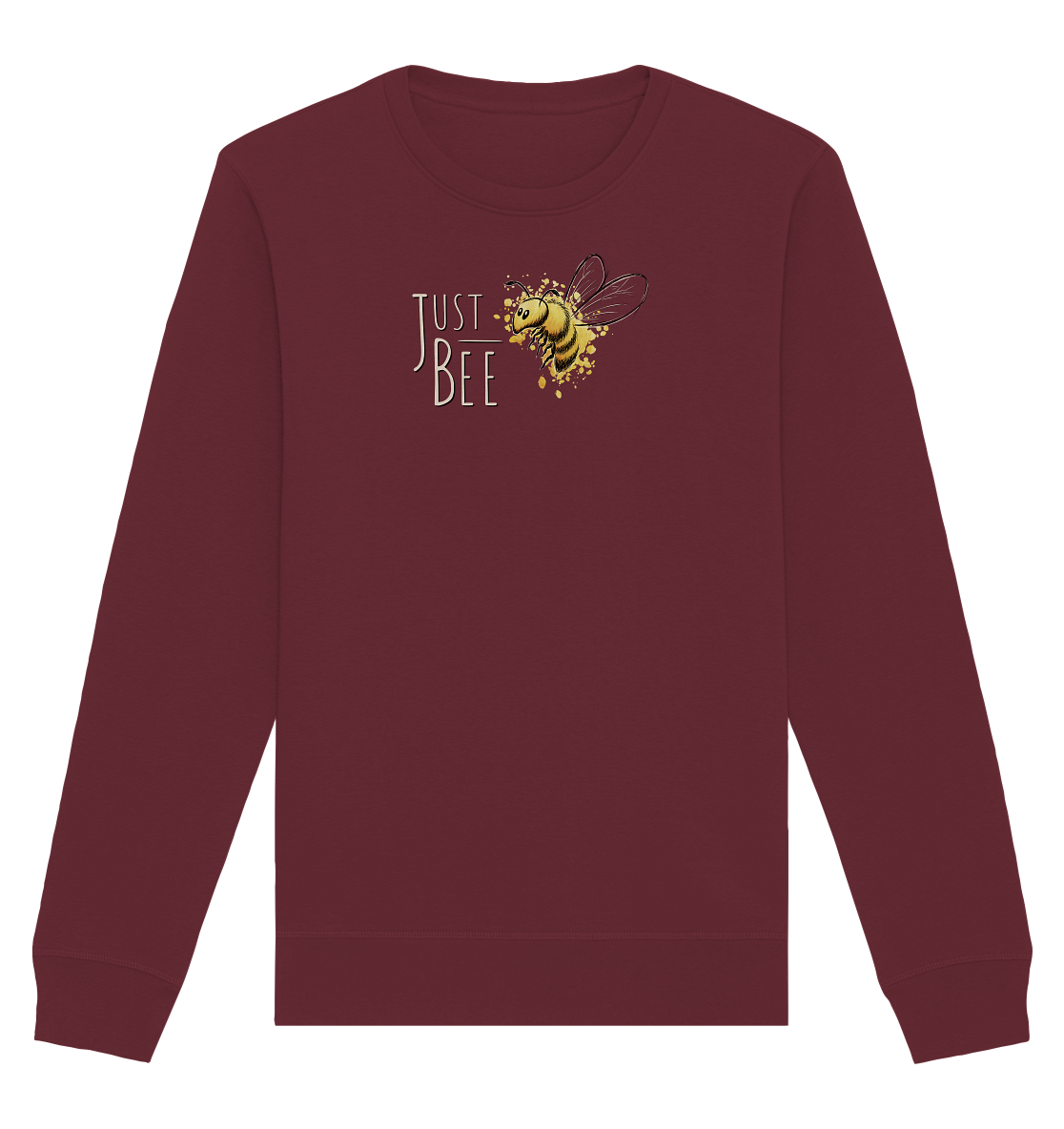 Just Bee, kleine Honig-Biene - Organic Basic Unisex Sweatshirt