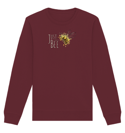Just Bee, kleine Honig-Biene - Organic Basic Unisex Sweatshirt