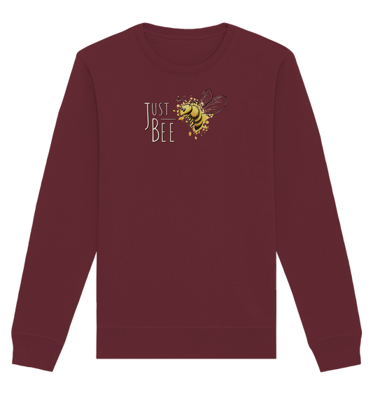 Just Bee, kleine Honig-Biene - Organic Basic Unisex Sweatshirt