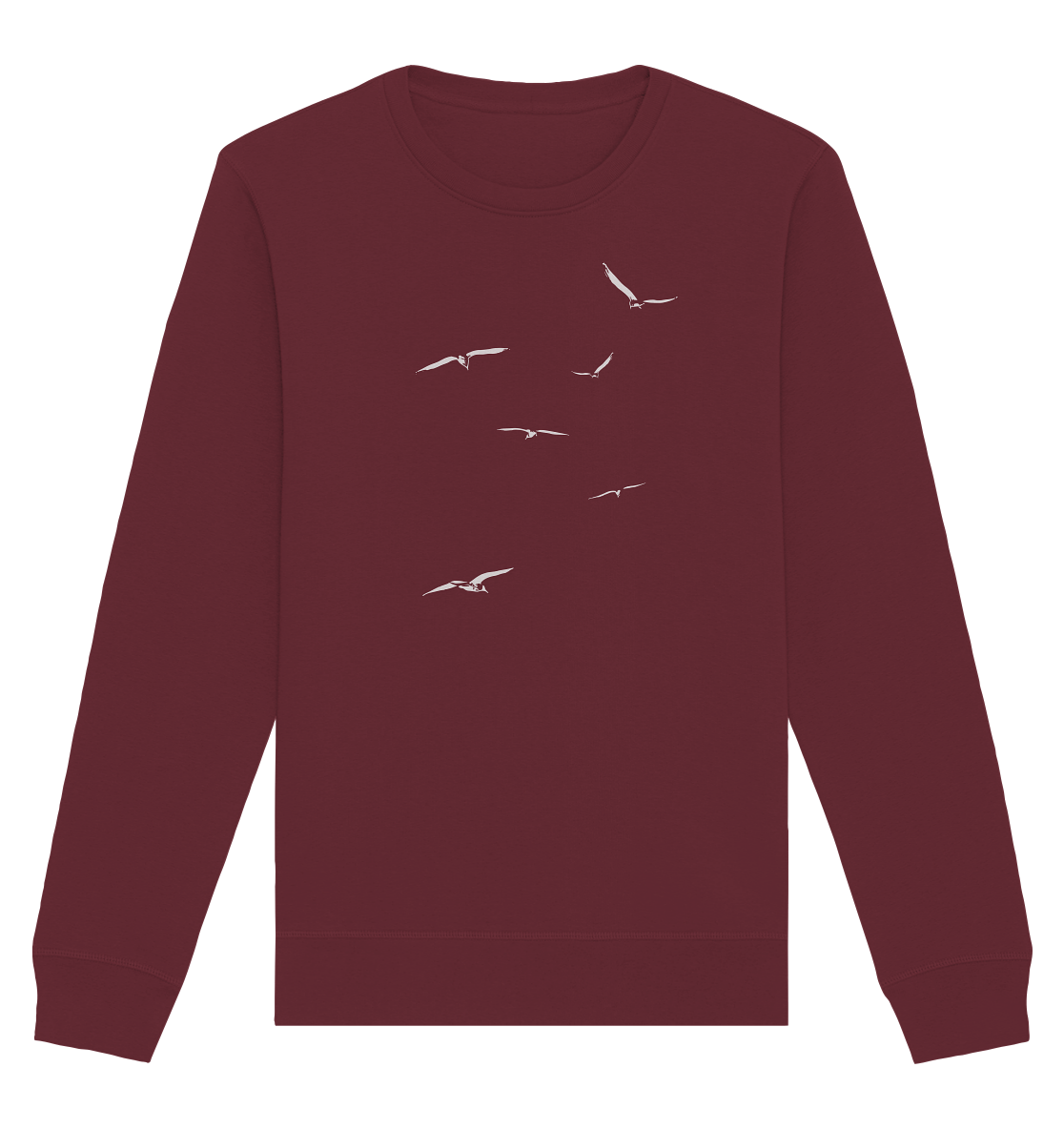 Vogelschwarm – Traum vom Fliegen - Organic Basic Unisex Sweatshirt