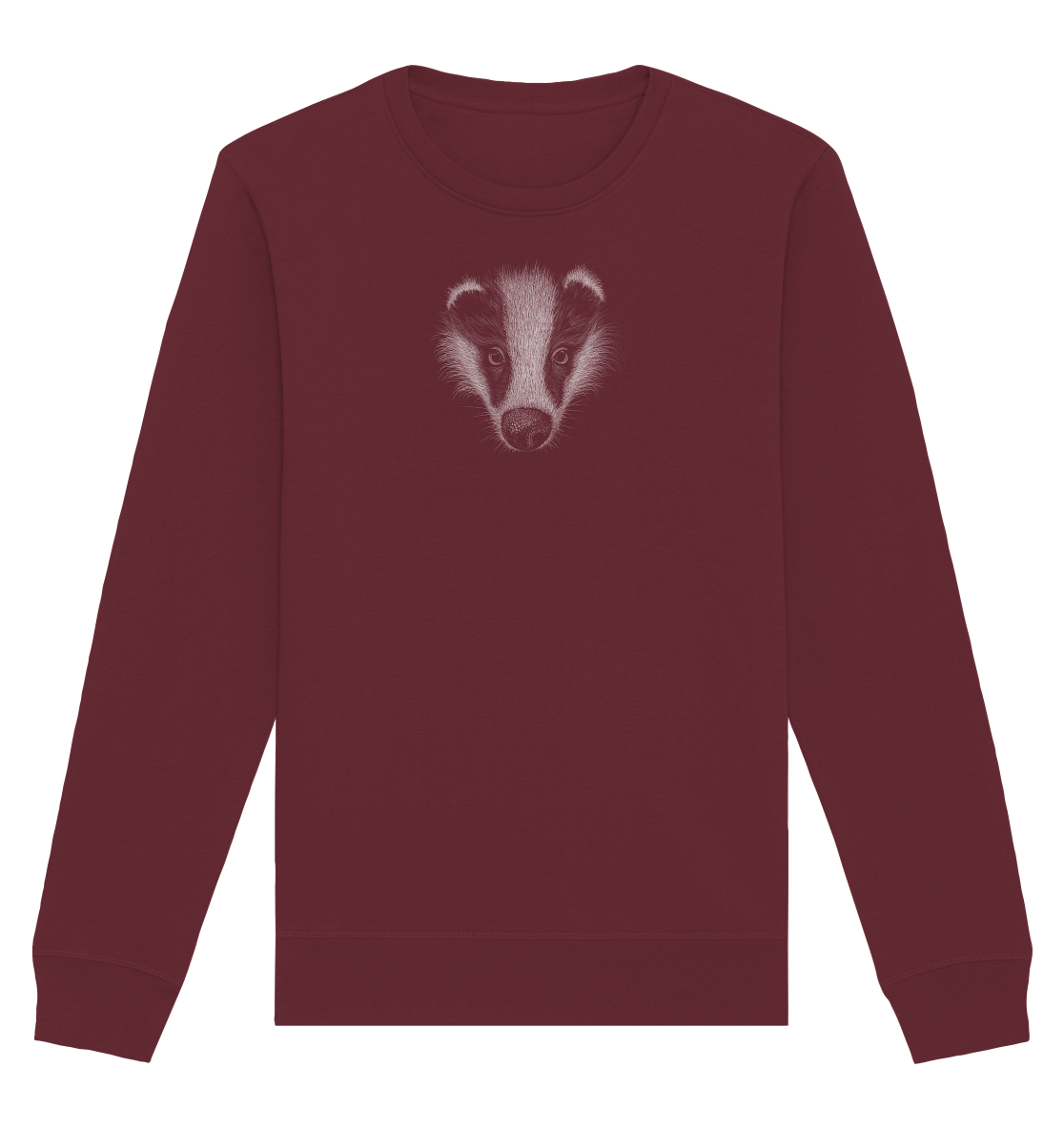 Kritzel-Kunst Dachs Illustration - Organic Basic Unisex Sweatshirt