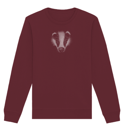 Kritzel-Kunst Dachs Illustration - Organic Basic Unisex Sweatshirt