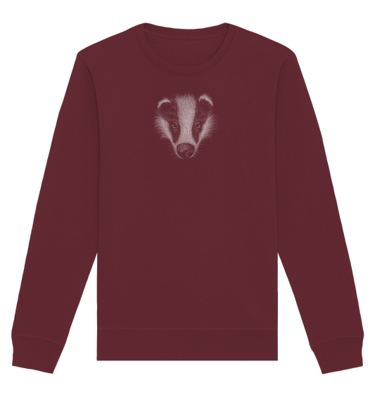 Kritzel-Kunst Dachs Illustration - Organic Basic Unisex Sweatshirt
