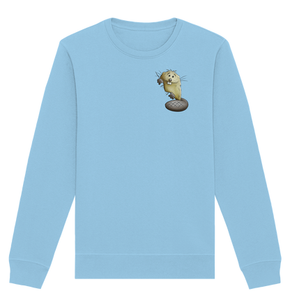 Lustiger frecher Biber - Organic Basic Unisex Sweatshirt