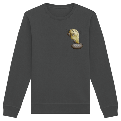 Lustiger frecher Biber - Organic Basic Unisex Sweatshirt