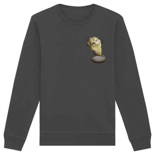 Lustiger frecher Biber - Organic Basic Unisex Sweatshirt