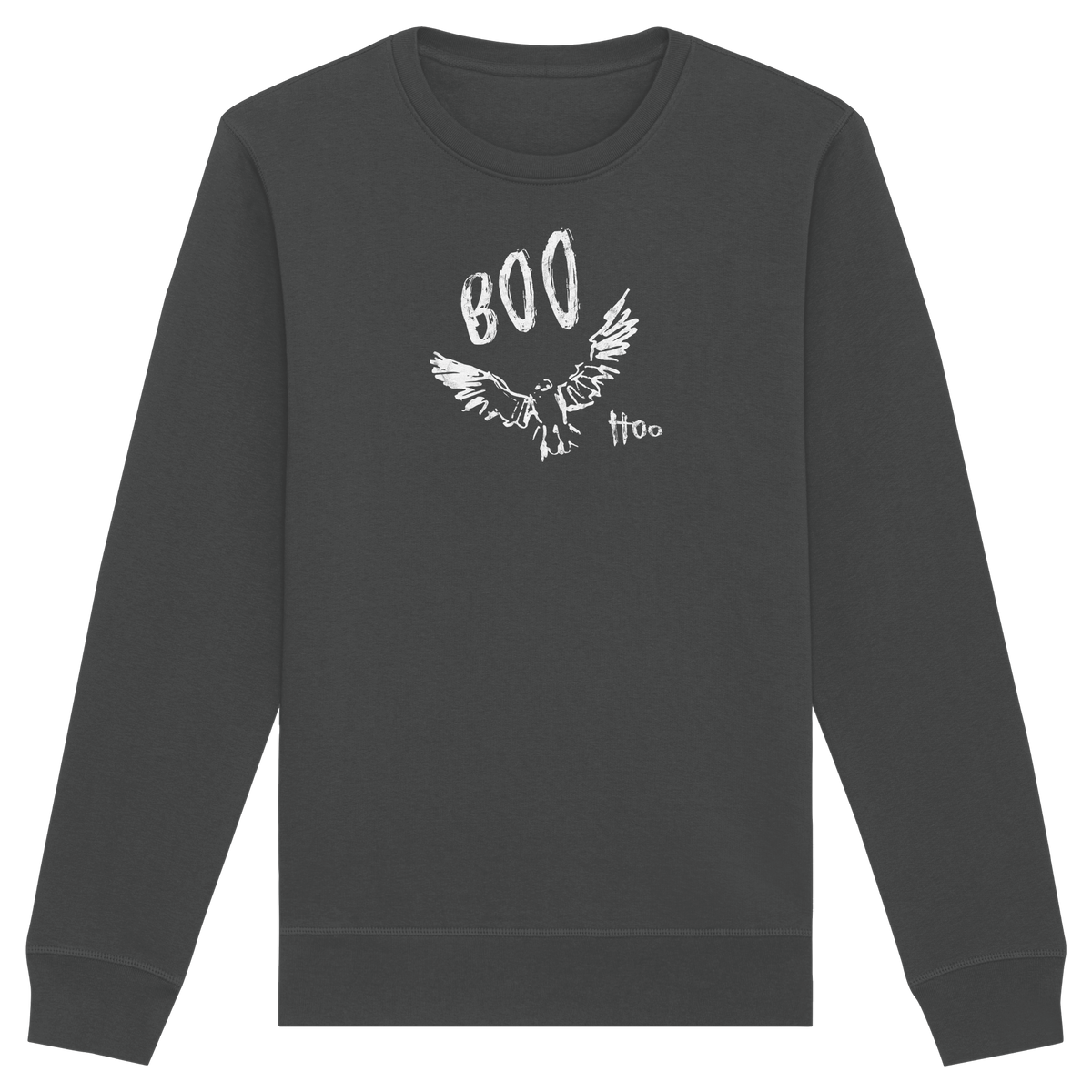 Boo Hoo! Fliegende Eule  - Organic Basic Unisex Sweatshirt