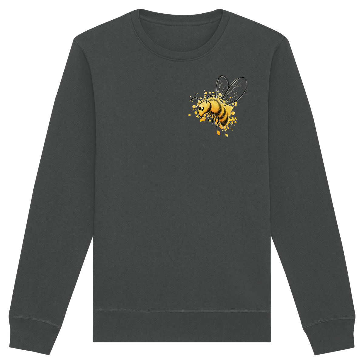 Lässige kleine Honig-Biene - Organic Basic Unisex Sweatshirt
