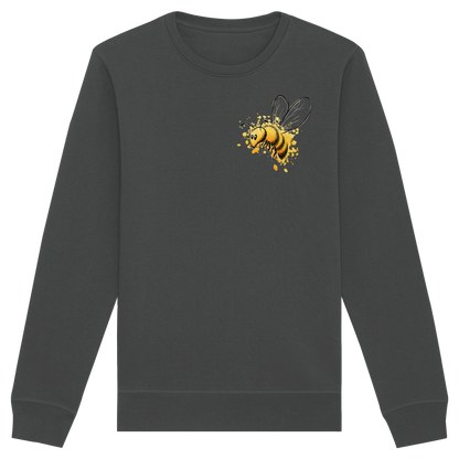 Lässige kleine Honig-Biene - Organic Basic Unisex Sweatshirt
