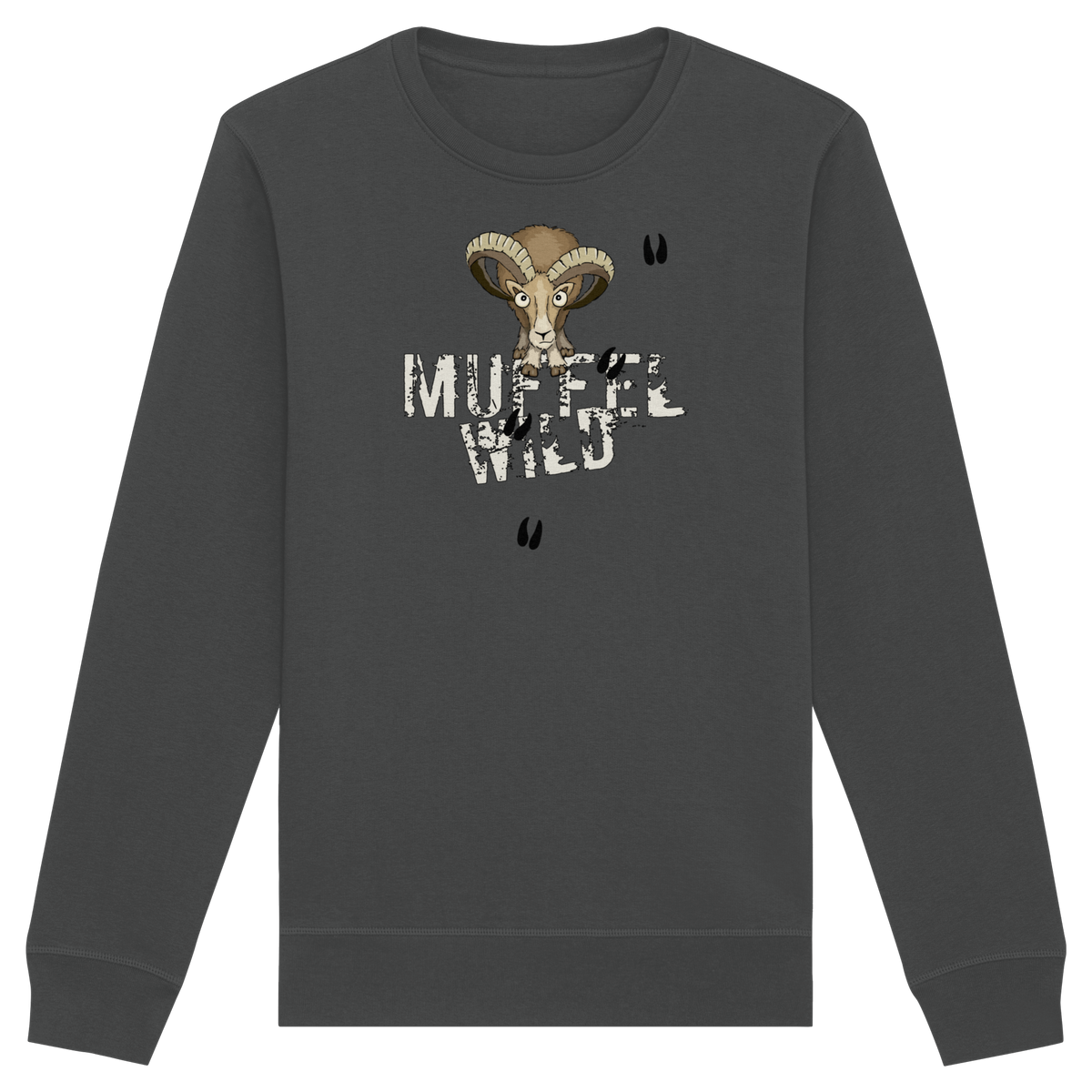 Muffel Wild Mufflon - Organic Basic Unisex Sweatshirt