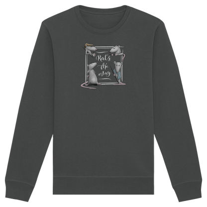 Rat’s The Way Kaffeehaus Ratten - Organic Basic Unisex Sweatshirt