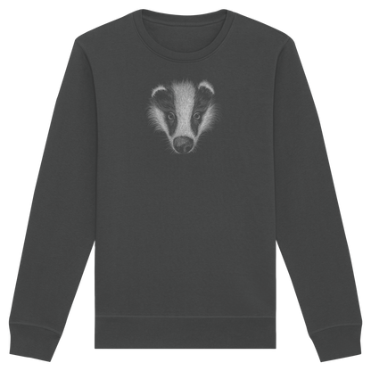 Kritzel-Kunst Dachs Illustration - Organic Basic Unisex Sweatshirt