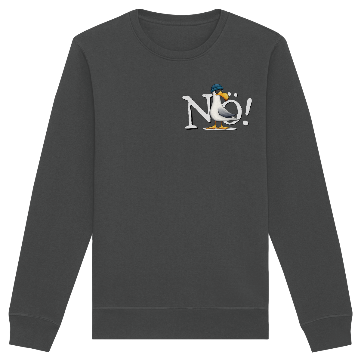 Nö Kein Bock Möwe - Organic Basic Unisex Sweatshirt