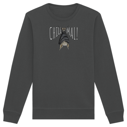 Chill Mal gemütliche Fledermaus - Organic Basic Unisex Sweatshirt