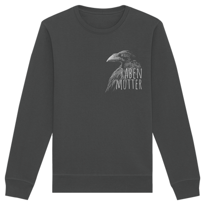 Rabenmutter schwarze Krähe Rabe - Organic Basic Unisex Sweatshirt