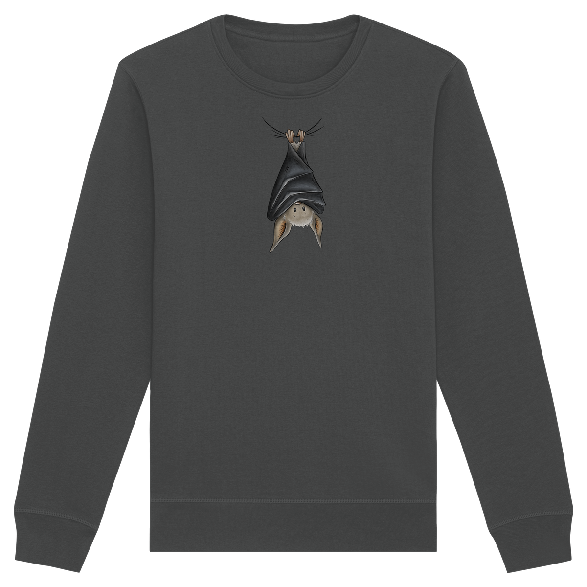 Lustig chillende Fledermaus - Organic Basic Unisex Sweatshirt