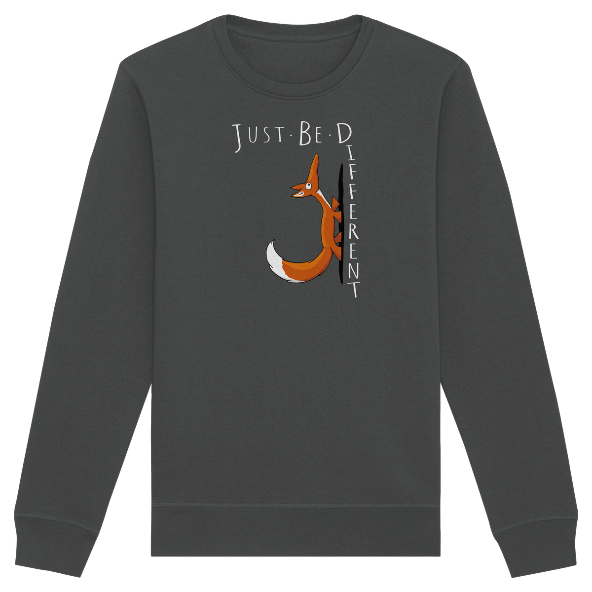 Just Be Different | Sei Anders, kleiner Fuchs - Organic Basic Unisex Sweatshirt