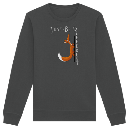 Just Be Different | Sei Anders, kleiner Fuchs - Organic Basic Unisex Sweatshirt